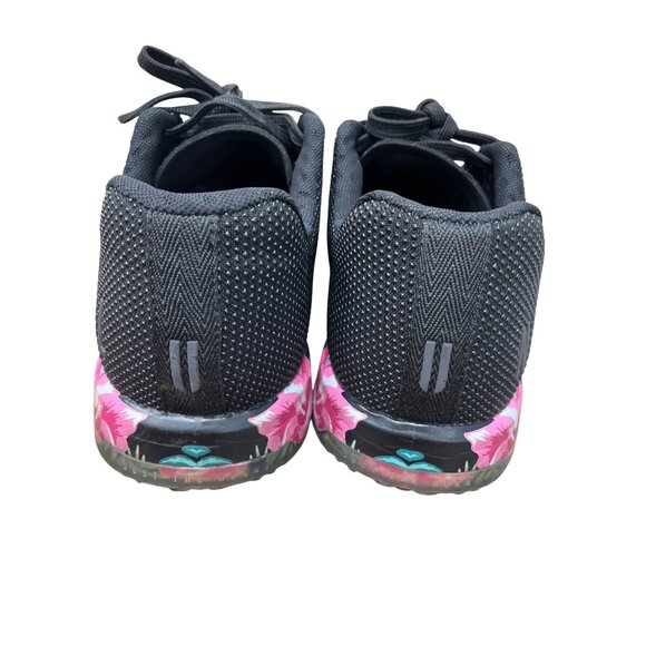 NOBULL Womans Black Floral Canvas Low Sneakers Sz 10.5 SKU 9587 - Picture 13 of 15